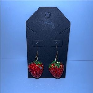 Strawberry earrings
